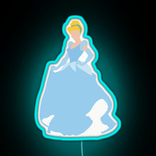 Charger l'image dans la galerie, Cindy RGB neon sign lightblue