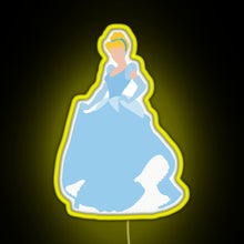 Charger l'image dans la galerie, Cindy RGB neon sign yellow