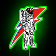 Charger l'image dans la galerie, Classic David Bowie Theres A Atarman Gift Men Women RGB neon sign green