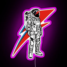 Charger l'image dans la galerie, Classic David Bowie Theres A Atarman Gift Men Women RGB neon sign  pink