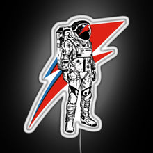 Charger l'image dans la galerie, Classic David Bowie Theres A Atarman Gift Men Women RGB neon sign white