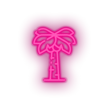Charger l'image dans la galerie, pink coconut_tree led beach coconut tree holiday palm tree recreation summer vacation neon factory