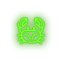 Charger l'image dans la galerie, crabs Animal beach crab holiday seafood summer vacation Neon led factory