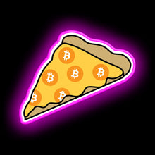 Charger l'image dans la galerie, Cryptopizza - bitcoin neon sign