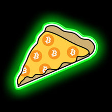 Charger l'image dans la galerie, Cryptopizza - bitcoin neon sign