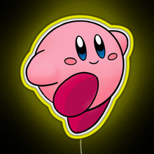 Charger l'image dans la galerie, Cute Pink Japanese Cartoon Video Game Character RGB neon sign yellow