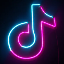 Charger l'image dans la galerie, tiktok logo neon sign