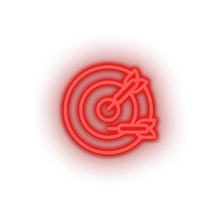 Charger l'image dans la galerie, red dart led amusement carnival circus dart game parade target neon factory