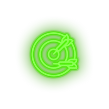 Charger l'image dans la galerie, green dart led amusement carnival circus dart game parade target neon factory