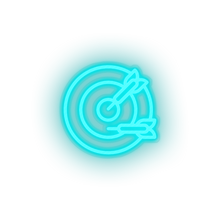 Charger l'image dans la galerie, ice_blue dart led amusement carnival circus dart game parade target neon factory