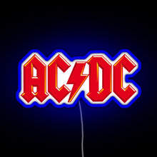 Charger l'image dans la galerie, DC AC RGB neon sign blue