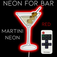 Charger l'image dans la galerie, Dirty martini acrylics print neon light