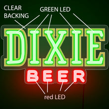 Charger l'image dans la galerie, DIXIE BEER neon signs