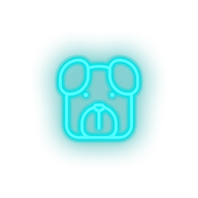 Charger l'image dans la galerie, ice_blue dog led animal carnivore cartoon dog house pet pet zoo neon factory