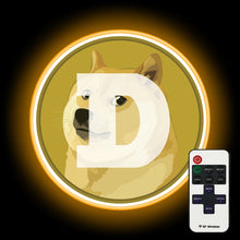 Charger l'image dans la galerie, Dogecoin neon sign