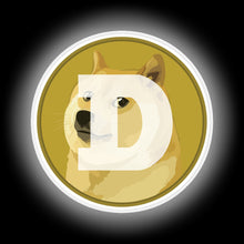 Charger l'image dans la galerie, Dogecoin nft neon sign