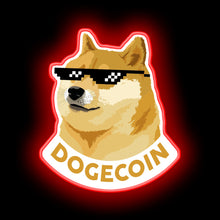 Charger l'image dans la galerie, DOGECOIN glow sign