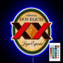 Charger l'image dans la galerie, Dos Equis Essential RGB neon sign remote