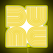 Charger l'image dans la galerie, DUNE RGB neon sign yellow