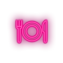 Charger l'image dans la galerie, pink eat led culinary eat food holiday tourism travel vacation neon factory