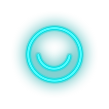 Charger l'image dans la galerie, ice_blue ello social network brand logo led neon factory