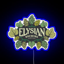 Charger l'image dans la galerie, Elysian Brewing RGB neon sign blue