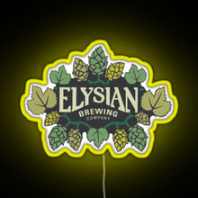 Charger l'image dans la galerie, Elysian Brewing RGB neon sign yellow