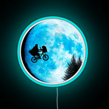 Charger l'image dans la galerie, ET RGB neon sign lightblue