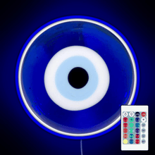 Charger l'image dans la galerie, evil eye RGB neon sign remote