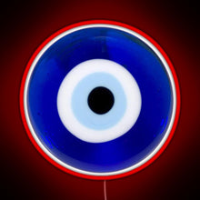 Charger l'image dans la galerie, evil eye RGB neon sign red