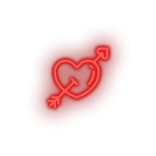 Charger l'image dans la galerie, fall in love Arrow fall in love heart love relationship romance valentine day Neon led factory
