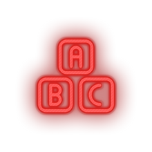 Charger l'image dans la galerie, family blocks abcs toys abc alphabet children child educative kid baby educational Neon led factory
