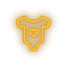 Charger l'image dans la galerie, warm_white family kid body children baby care onsie clothing child clothes led neon factory
