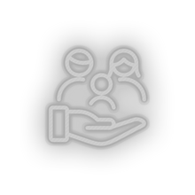 Charger l'image dans la galerie, family parent hold children human person hand parents child kid baby Neon led factory