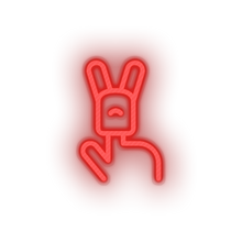 Charger l'image dans la galerie, red family toys finger children play hand child kid baby toy led neon factory