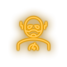 Charger l'image dans la galerie, warm_white famous character black lightning led neon factory