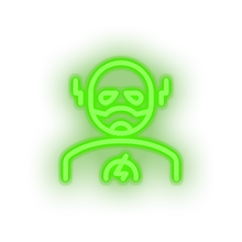 Charger l'image dans la galerie, famous character black lightning Neon led factory