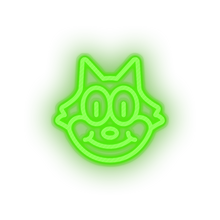 Charger l'image dans la galerie, green famous character cat led neon factory