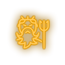 Charger l'image dans la galerie, warm_white famous character poseidon led neon factory