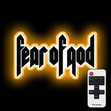 Charger l'image dans la galerie, fear of god neon sign