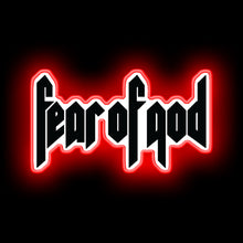 Charger l'image dans la galerie, fear of god wall neon