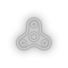 Charger l'image dans la galerie, white fidget spinner toys children family toy child kid baby play led neon factory
