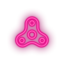 Charger l'image dans la galerie, pink fidget spinner toys children family toy child kid baby play led neon factory