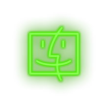 Charger l'image dans la galerie, green finder social network brand logo led neon factory