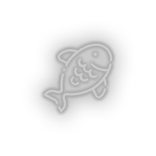 Charger l'image dans la galerie, white fish led animal beach fish holiday seafood summer vacation neon factory