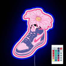 Charger l'image dans la galerie, Flower Shoe RGB neon sign remote