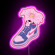 Charger l'image dans la galerie, Flower Shoe RGB neon sign  pink