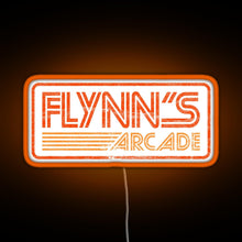 Charger l'image dans la galerie, Flynn s Arcade 80s Retro RGB neon sign orange