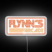 Charger l'image dans la galerie, Flynn s Arcade 80s Retro RGB neon sign white