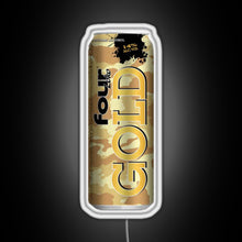 Charger l'image dans la galerie, Four Loko Gold RGB neon sign white